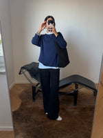 100% Cotton pull - Navy