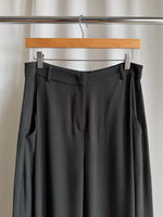 Pure viscose tailored pants - Army