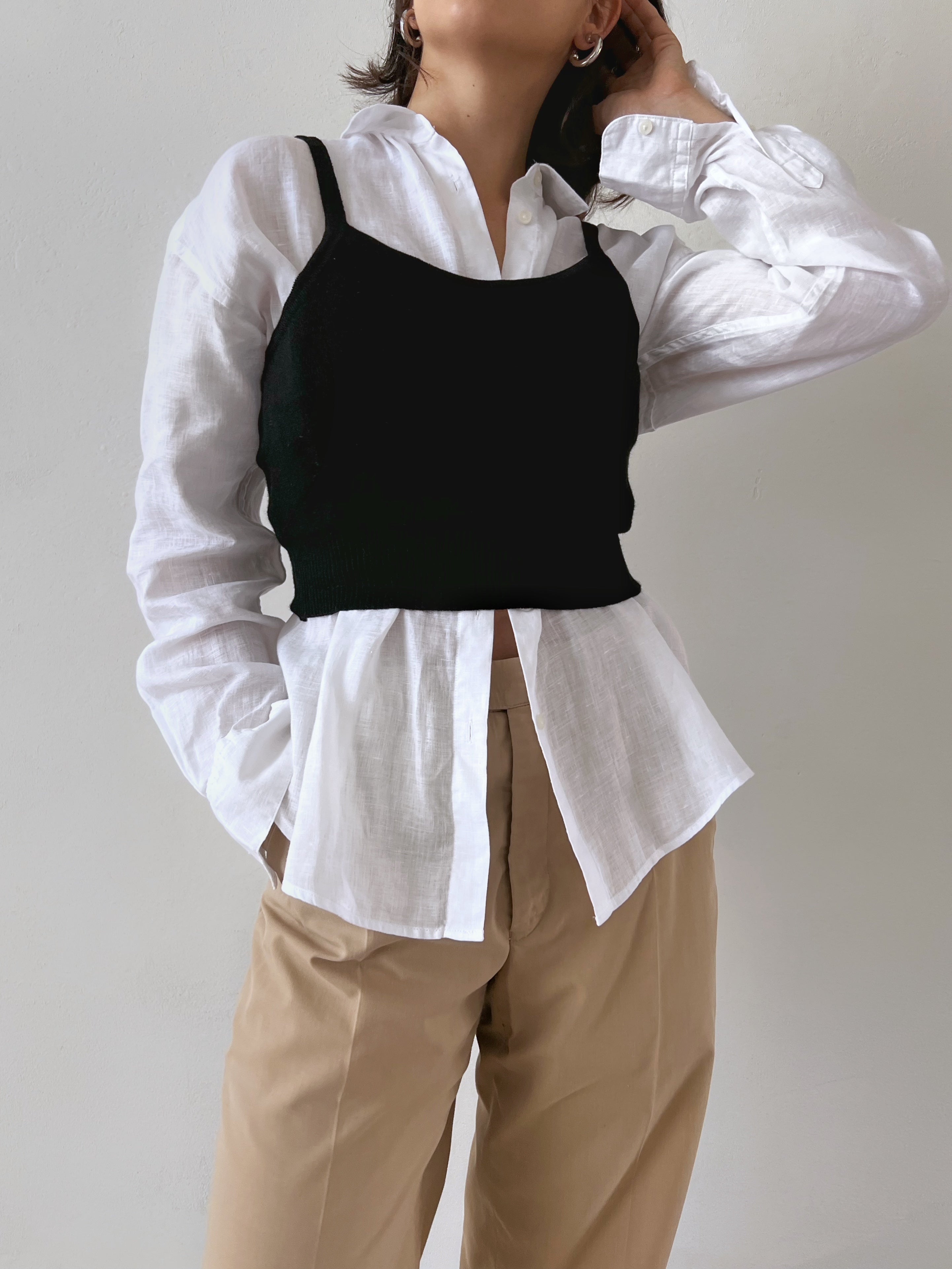 Tennè by Antonia Erre - Essential black top