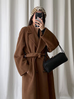 Valentino pure wool biscuit coat