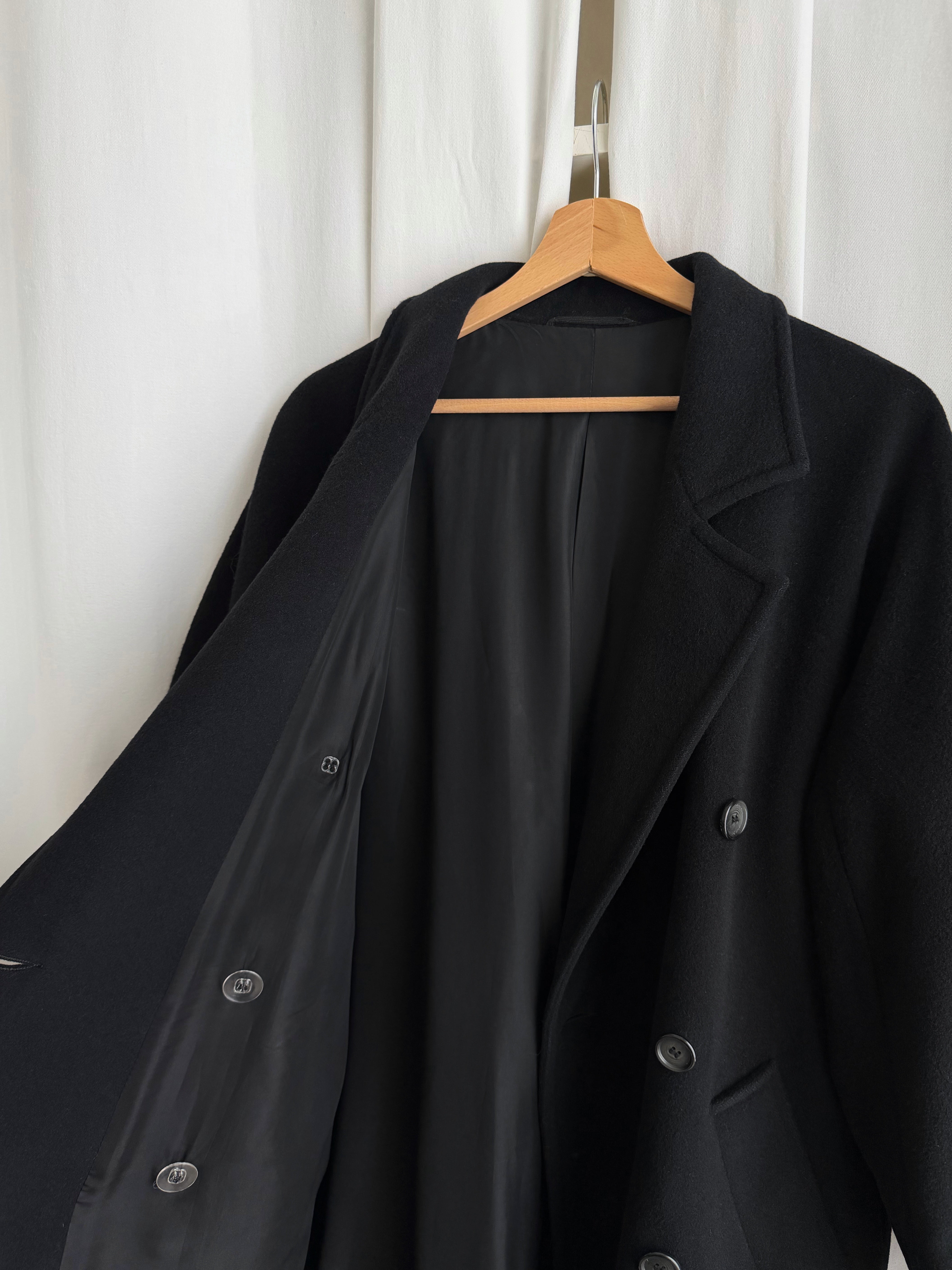 Marella pure wool black coat