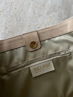 Sillabe Studio bucket bag - Almond cream