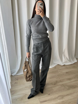 Made in Italy pure wool grey pants