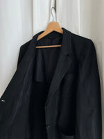 Pure linen black blazer