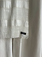 Cotton & silk pareo - White