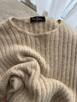 Pierre Cardin wool and angora beige pull