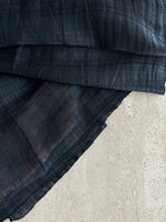 Cotton & silk pareo - Black