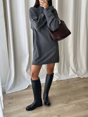 100% cashmere mini dress