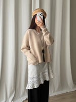 100% merino wool soft pull - Mandorla