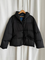 Moncler black down jacket