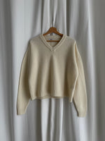 100% merino wool soft pull - Latte