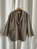 Made in Italy pure lightweight wool blazer