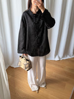 Oriental shirt-jacket