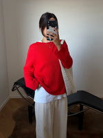 100% Cotton pull - Rosso