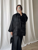 Pure silk oriental down jacket