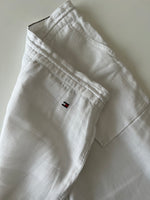 Tommy Hilfiger 100% linen white pants