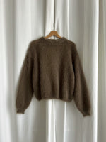80% kid mohair soft pull - Moka