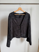 Oriental liquid top - Black