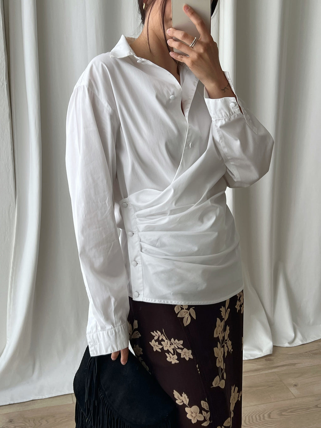 Sportmax 100% cotton white shirt