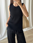 Ralph Lauren ribbed black top