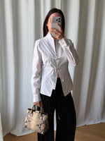 NaraCamicie cotton white shirt