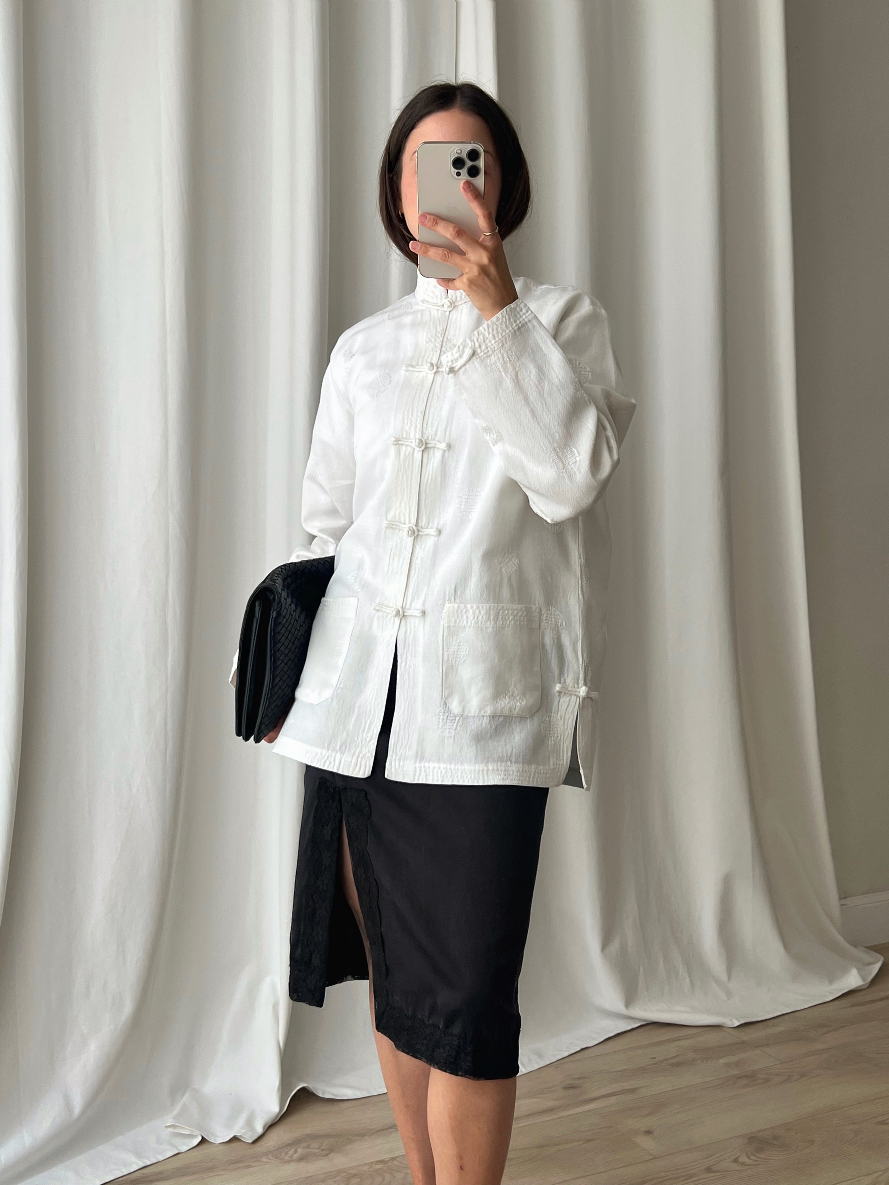 Pure silk oriental jacket