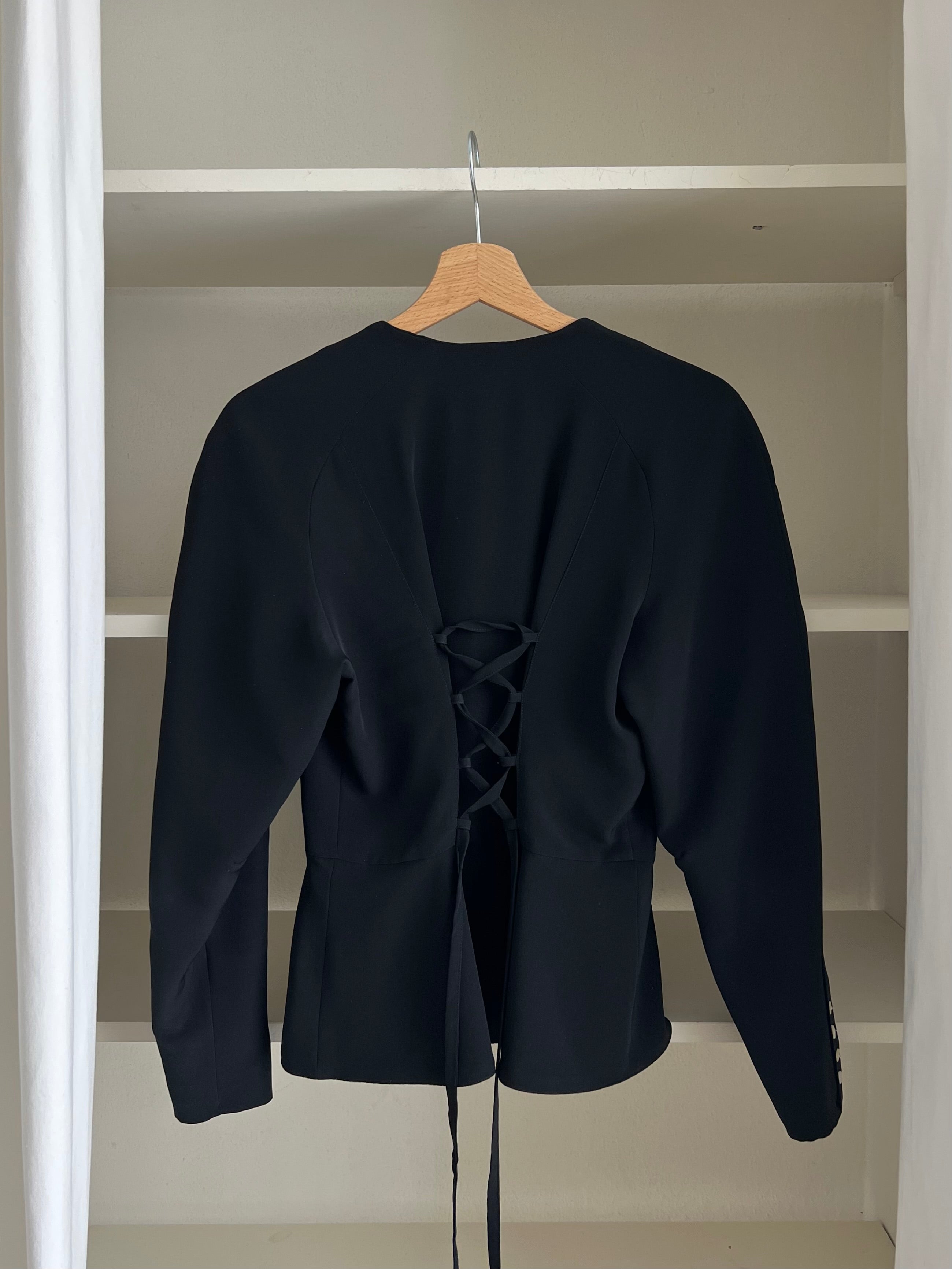 Cacharel corsage black jacket