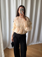 Chiffon butter top