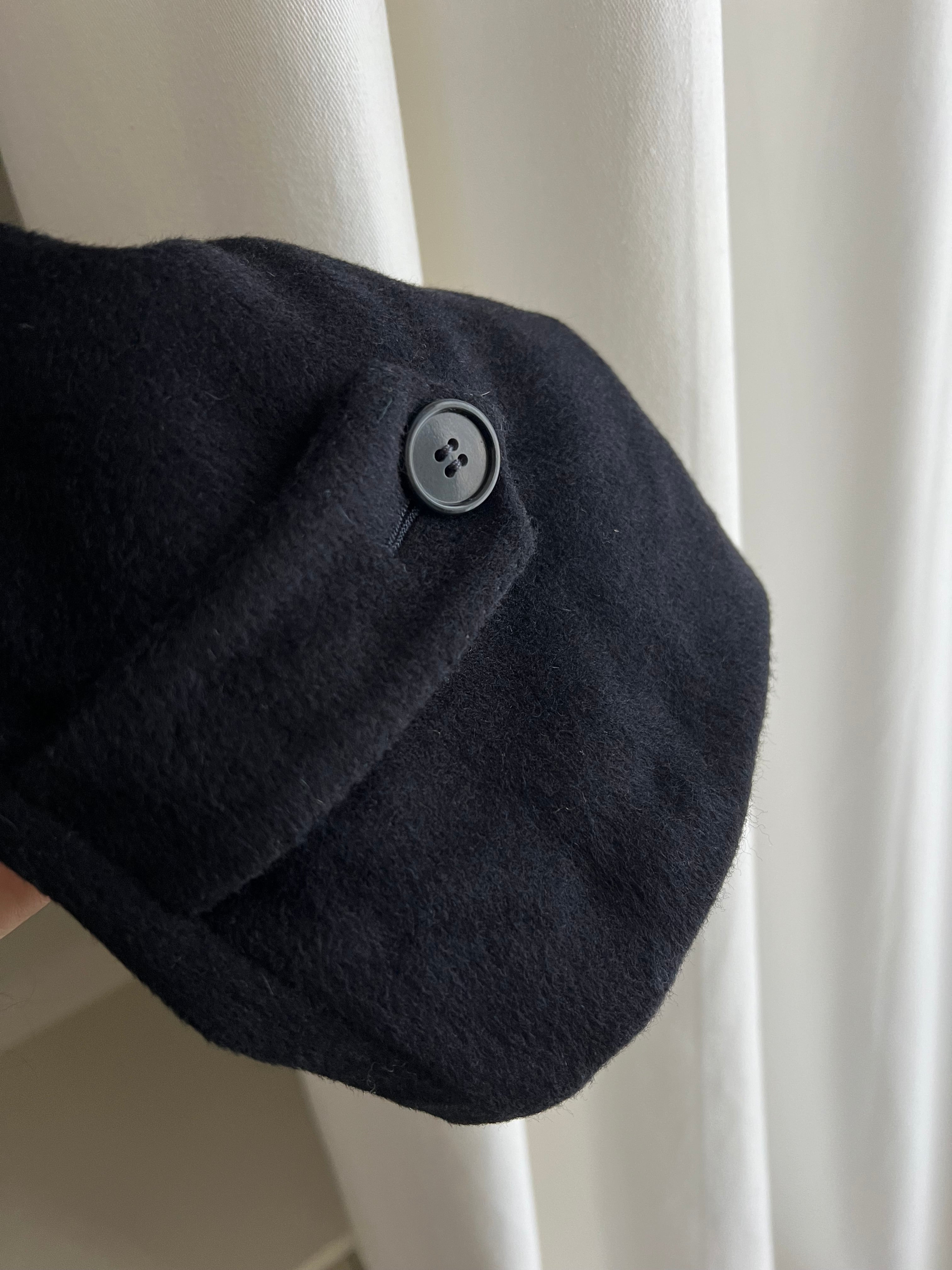 Made in Italy Wool & Cashmere blu coat