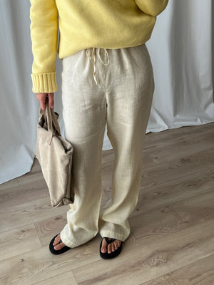 Made in Italy 100% linen pants