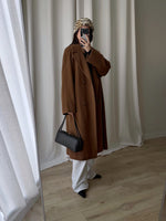 Valentino pure wool biscuit coat