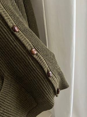 Made in Italy wool blend cardigan