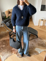 80% kid mohair soft pull - Notte