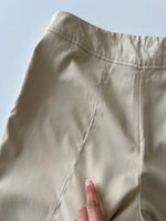 Viscose blend beige pants