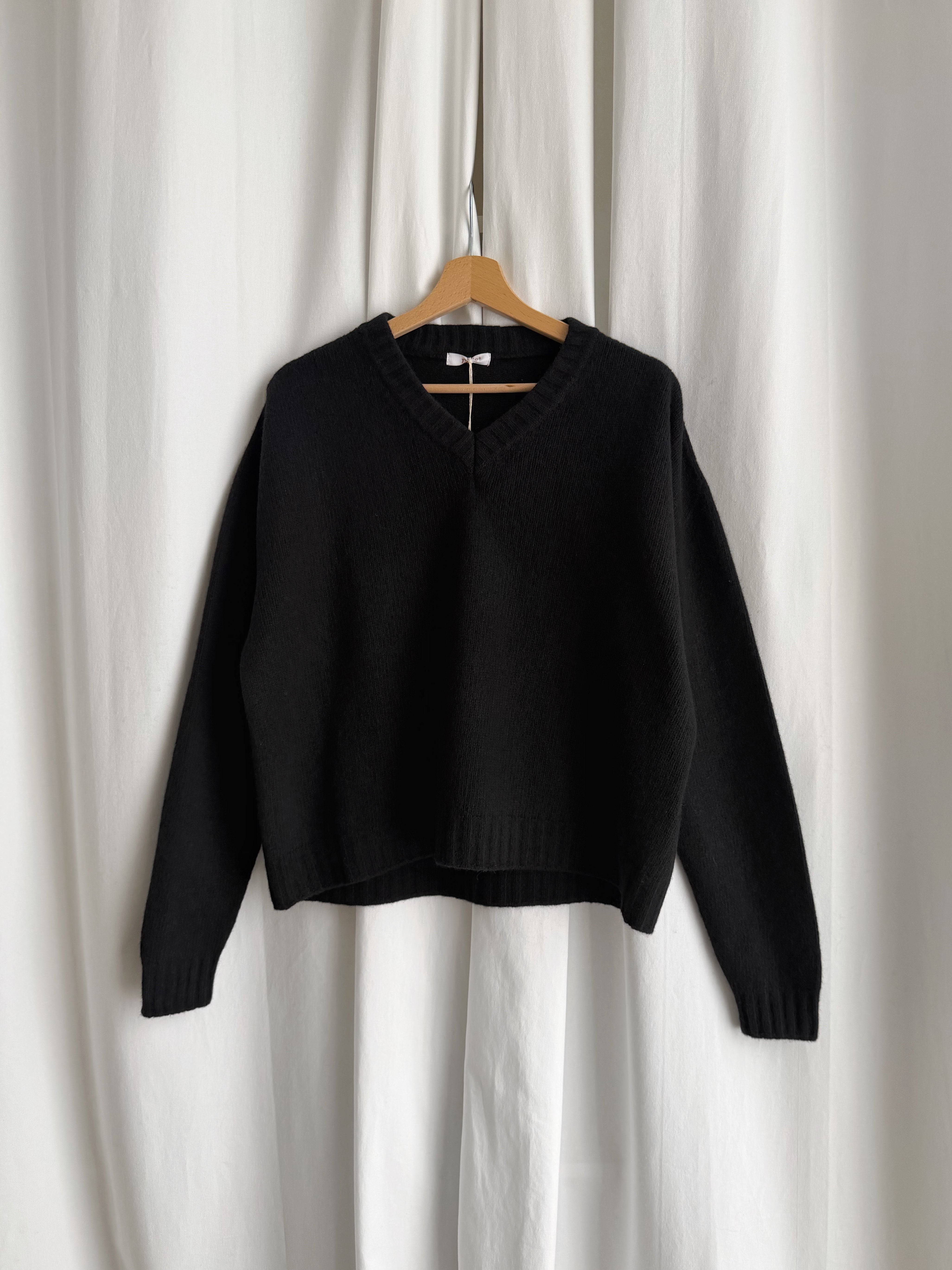 100% merino wool soft pull - Carbone