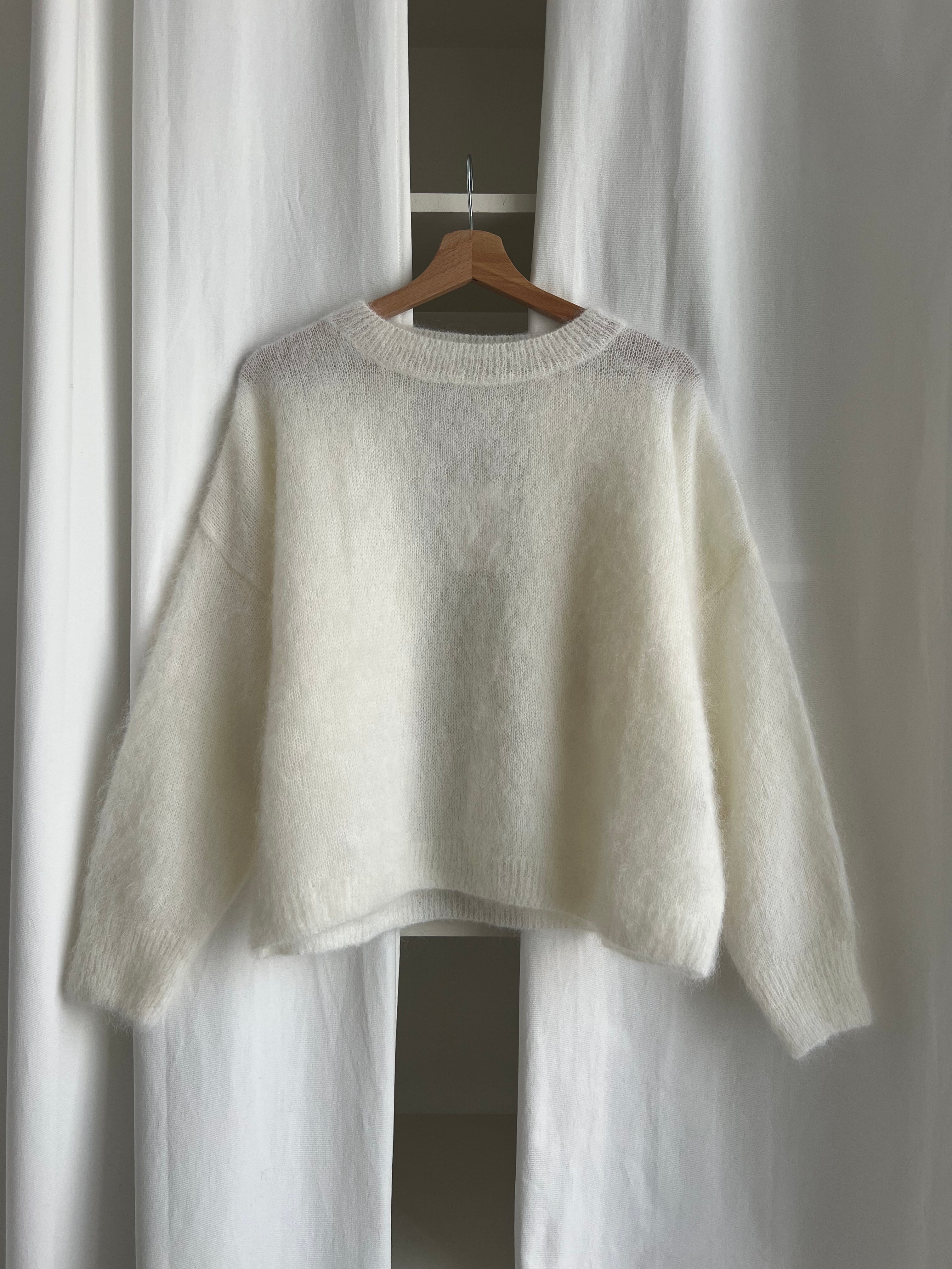 74% kid mohair soft pull - Neve