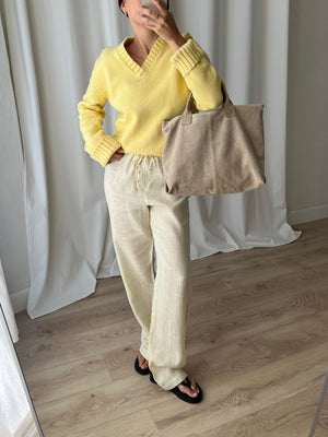 Made in Italy 100% linen pants