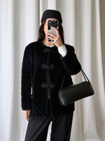 Chinese padded velvet coat