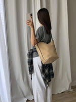 Sillabe Studio bucket bag - Almond cream