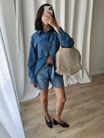 100% cotton denim shirt