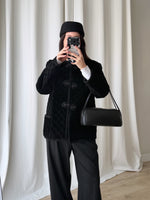 Chinese padded velvet coat