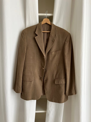 100% Silk genderless blazer