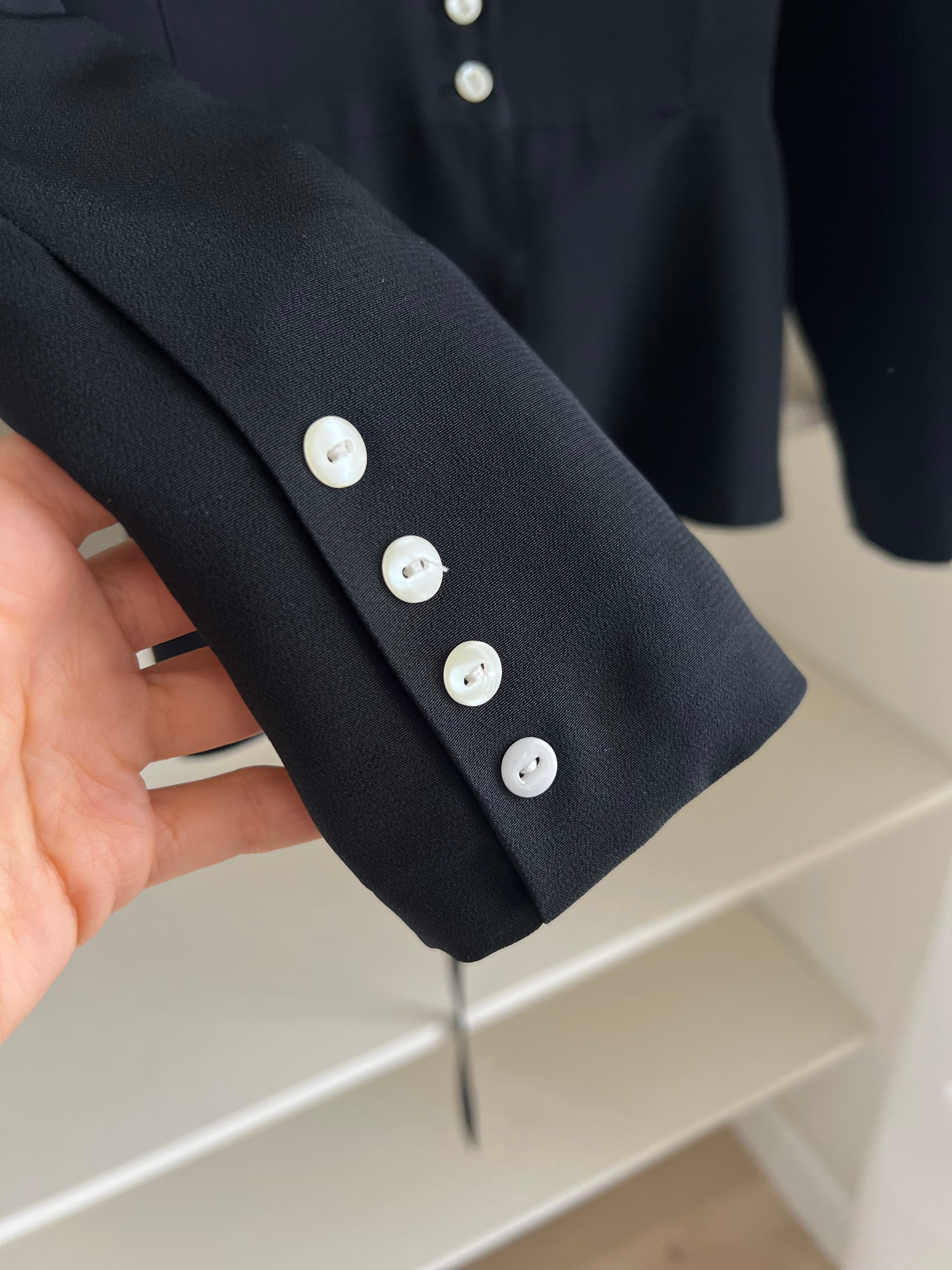 Cacharel corsage black jacket