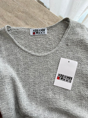 Made in Italy cotton blend knitted t shirt