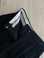 MaxMara pure linen black bermuda