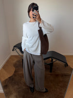 100% Cotton pull - White