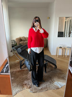 80% kid mohair soft pull - Chili