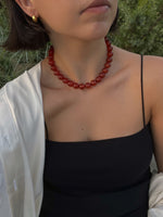 Sillabe Studio Bubble chocker - Corniola