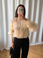 Chiffon butter top