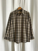 Pure cotton checked shirt